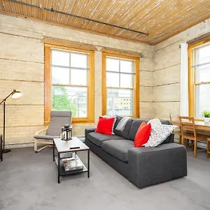  Apartment New York Style Loft With Parking Exchange District Coffee Gym Canada